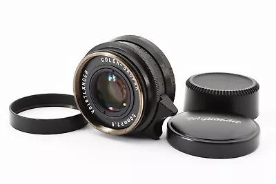 [Mint W/Hood] Voigtlander Color Skopar 50mm F/2.5 Bjack L39 LTM Leica Japan 678 • $499.99