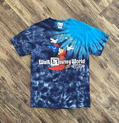 Disney Walt Disney World 2017 Colorful Fantasia Mickey Mouse Shirt  • $20