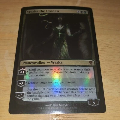 $3.89 • Buy MTG Magic FOIL Vraska The Unseen Duel Decks NM
