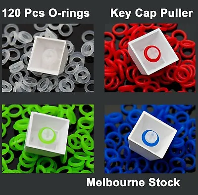 120Pcs Silicone Rubber O-Ring Switch Dampeners Cherry MX Mechanical Keyboard • $4.75
