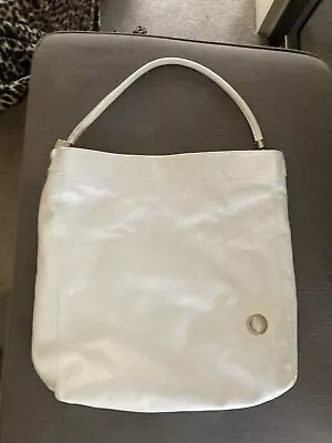 Gorgeous Mandarina Duck Large Tote Lined Lemon Cream Shoulder Strap Handle • $65