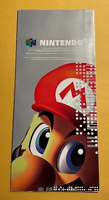 N64 Nintendo 64 Mario Promotional Brochure Pamphlet From Year 2000 • $34.95