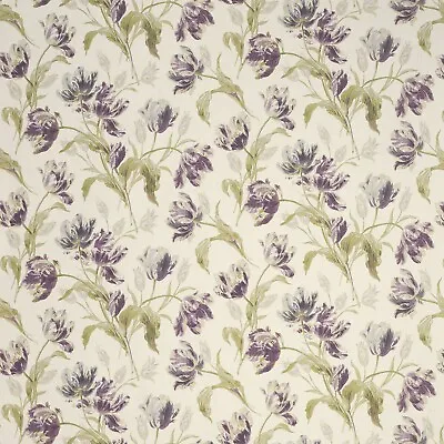  Laura Ashley Gosford Plum Fabric Remnant • £2.57