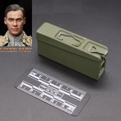DID D80171 1/6 WWII 12th SS Panzer Division Oberschütze Leo Figure Ammo Box • $39.38