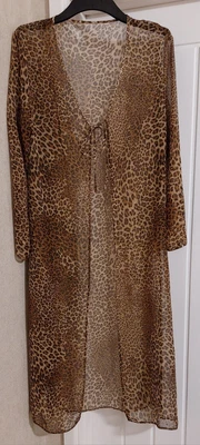 £2.50 • Buy Animal Print Negligee - M&S...worn A Few Times As A Cover Up With Maxi Dresses.