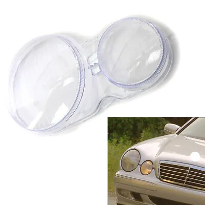 For Mercedes Benz E-Class W210 Headlight Cover HeadLamp Lens Right Clear 2000-03 • $34.75