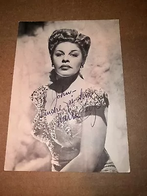 Martha Raye Photo Signed Autograph All Original 5x7 • $26.99