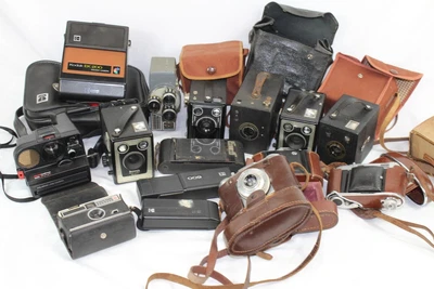 £0.99 • Buy F X15 Vintage Film Cameras Including: Kodak, Brownie, Lumicon-8III Etc