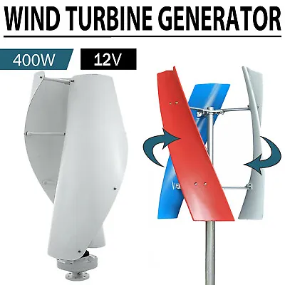 400W 12V Helix Maglev Axis Vertical Wind Turbine Wind Generator Windmill Maglev! • $198.55