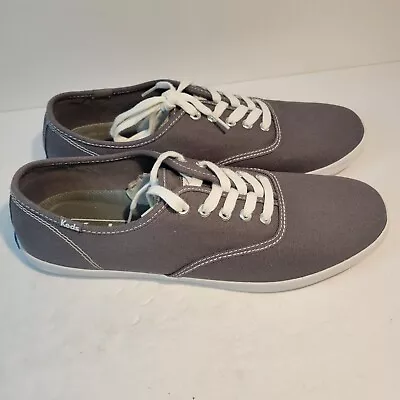 Keds Mens 11.5 - Champion CVO ST Gray/white Sneaker Shoe Walking Comfort  • $22.97