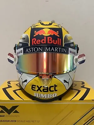 Max Verstappen 2019 Austrian GP With UPGRADES! F1 (Formula1) 1/2 Helmet - RARE • $830