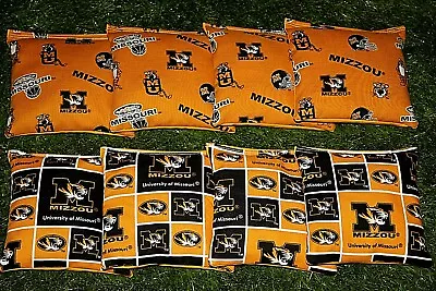 Cornhole Bean Bags Set Of 8 ACA Regulation BagsUNIVERSITY MISSOURI MIZZOU Tigers • $35.99