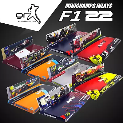 F1 MINICHAMPS INLAYS 1:43 [2022 SEASON] - FULL LIST [Customize Your Model] US • $9.99