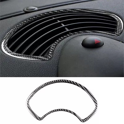 For Mini Cooper 2007-10 Carbon Fiber Interior Center Air Vent Cover Trim Sticker • $17.20