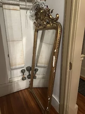 Vintage Early 20th Century Gold Mirror Large • $75