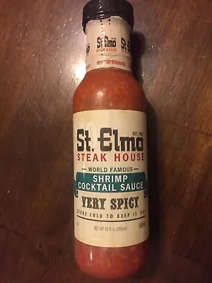 St Elmo Steak House Shrimp Cocktail Sauce 12 Oz • $12.99