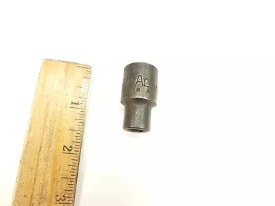 Mac Tools 1/2  Drive 3/8  Shallow 6 Point Impact Socket - Usa - Vp126 • $0.99