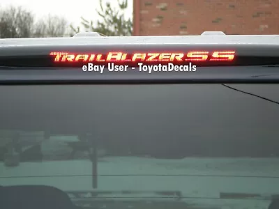 FITS Chevy   TrailBlazer SS   3rd Brake Light Decal  2006 2007 2008 2009 • $13