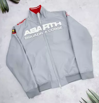 Kappa Abarth Racing Team Softshell Jacket Squadra Corse FIAT Gray Size XL • $249.10