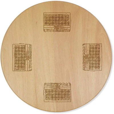 £19.99 • Buy 'Wooden Chest' Lazy Susan Rotating Turntable (LA00000277)