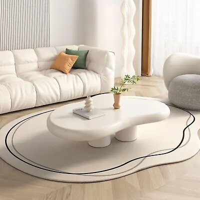 Living Room Furniture White Table  Cloud Coffee Table New Central Table With Leg • $265.92