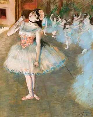 The Star (1881) By Edgar Degas Wall Art Dancer Ballet Poster Print • £4.49