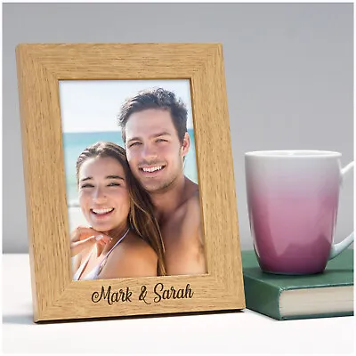 PERSONALISED Anniversary Photo Frame Gifts For Couples Boyfriend Girlfriend • £12.95