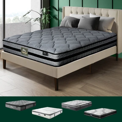 $377.91 • Buy Bedra Mattress Queen Double King Single EuroTop Bed Spring Latex Medium Firm