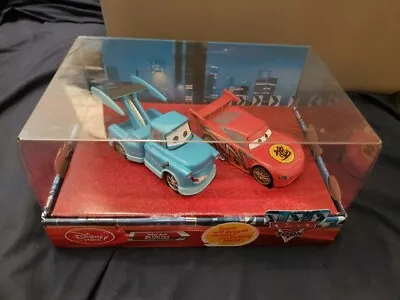 Disney Store Pixar Cars Toon Tokyo Drift Dragon McQueen Drift Mater Die Cast CIP • $125