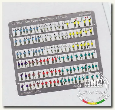 Eduard Models Colour Photoetch For 1/350 Modern Aircraft Carrier Figures • $16.50