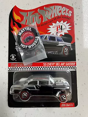 Hot Wheels 2016 RLC '55 Chevy Bel Air Gasser Black !!! 02647/03000 • $460