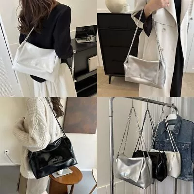 Large Capacity Shoulder Bag Korean Style Commuting Bag Vintage Tote Bag  Women • $28.42