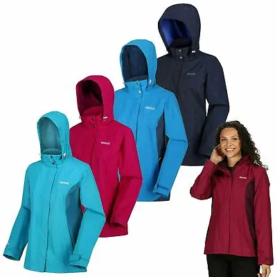 Regatta Womens Daysha Waterproof Jacket Full Zip Up Hooded Coat • £32.99