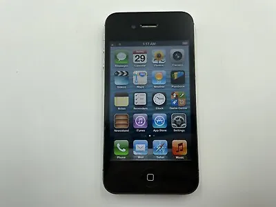 Apple IPhone 4s - 8GB 16GB 32GB - A1387 - Black/White *RARE* IOS 6 GOOD! • $49.99