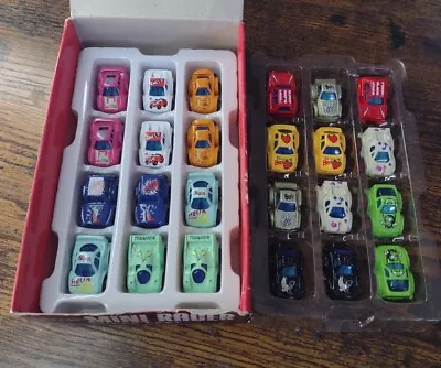 24x Vtg New Open Box Welly Excite Diecast Mini Racers Fast Pull Back Micro Cars • $115.95