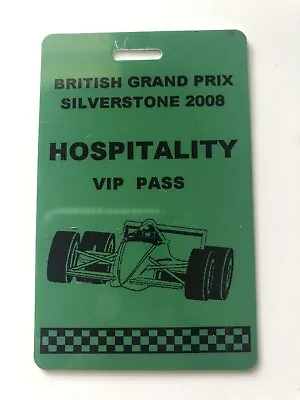 £453.04 • Buy 2008 British GP F1 Ticket Lewis Hamilton 1st Home Win Hospitality VIP Pass
