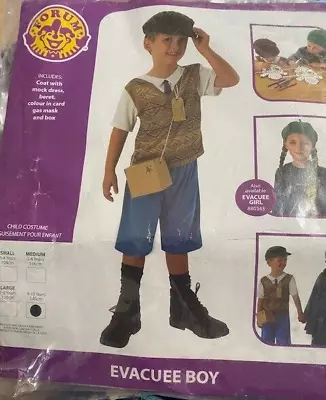 WW2 Children's Boy Costume Large New 9-10 • £10