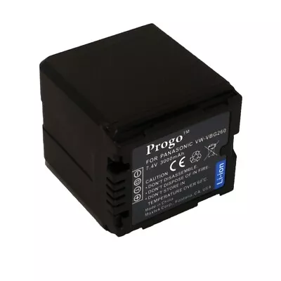 VW-VBG260 Battery For Panasonic HDC-TM300K HS700K TM700 TM700K HDC-HS9 HDC-TM20 • $14.95