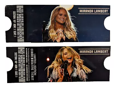 Miranda Lambert Commemorative VIP Ticket • $9.99