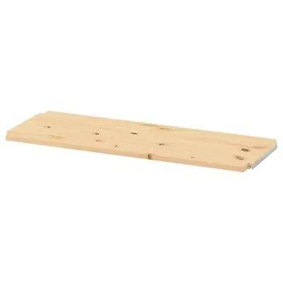 IKEA IVAR Untreated Solid Wooden Shelf Pine Book Storage Board Shelves 83x30 Cm • £21.90