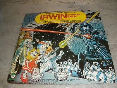 Irwin The Dynamic Duck's Adventure Story Irwin Strikes Back Record Darth Vader 1 • $14.99