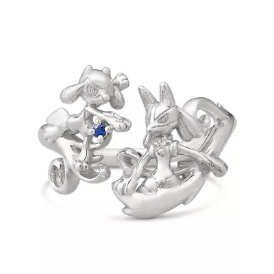 Pocket Monster POKEMON Riolu & Lucario Silver 925 Ring U-treasure Gift US7 • $209.99