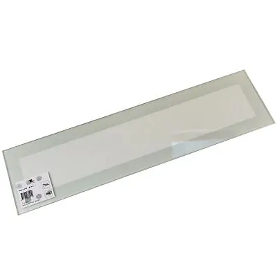 6mm Tempered Clear Glass Wall Shelf Panel Shelves Kitchen Bedroom Bathroom Shelf • £9.95