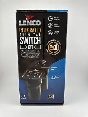 Lenco 15170-001 Electric Trim Tab Switch Kit For Single Actuator LED Indicator • $264.99