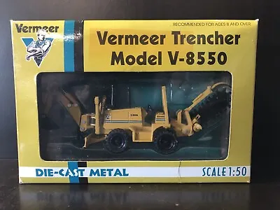 Vermeer V-8550 Trencher - ERTL DCP 1:50 Scale Diecast Model #40009 New • $65