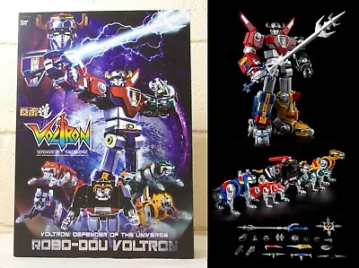 DIECAST ROBO-DOU VOLTRON By THREEZERO-Sealed C10-Golion Godaikin GX-71 • $295