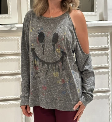 $19.99 • Buy Lauren Moshi Off The Shoulder Top Small
