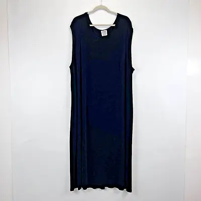 Vintage R&M Richards By Karen Kwong Women's Dress Plus Estimated: Size 26W Black • $24.88