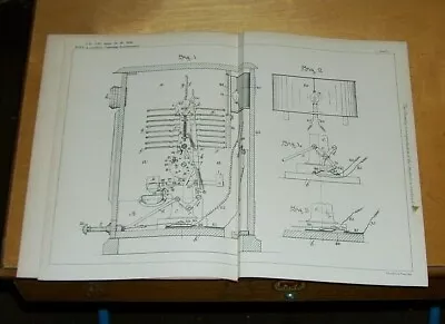 £5 • Buy Coin Operated Amusement Machine For Displaying Pictures Patent Witt London 1898