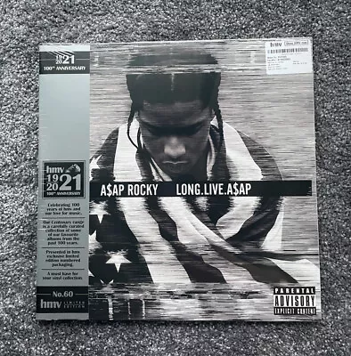 ASAP Rocky ‎Long.Live.A$AP Clear Vinyl LP 1921 HMV 100th Anniversary Hip-hop Rap • £49.99